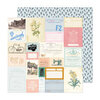 Maggie Holmes - Parasol Collection - 12 x 12 Double Sided Paper - Parfumerie