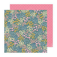 Maggie Holmes - Parasol Collection - 12 x 12 Double Sided Paper - Meadowlark