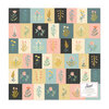 Maggie Holmes - Parasol Collection - 12 x 12 Specialty Paper - Perforated Cardstock with Gold Foil Accents