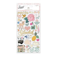 Maggie Holmes - Parasol Collection - Sticker Book with Gold Foil Accents