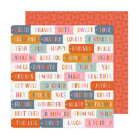 Jen Hadfield - Stardust Collection - 12 x 12 Double Sided Paper - This Life