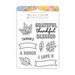 Paige Evans - Clear Acrylic Stamps - Thankful and Blessed