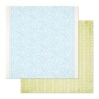 BoBunny - Brighton Collection - 12 x 12 Double Sided Paper - Curtsey