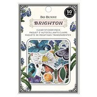 BoBunny - Brighton Collection - Stickers - Die Cut Clear