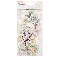 Crate Paper - Gingham Garden Collection - Ephemera with Gold Foil Accents