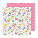 Paige Evans - Blooming Wild Collection - 12 x 12 Double Sided Paper - Paper 16