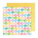 Paige Evans - Blooming Wild Collection - 12 x 12 Double Sided Paper - Paper 20
