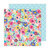 Paige Evans - Blooming Wild Collection - 12 x 12 Double Sided Paper - Paper 24
