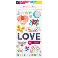 Paige Evans - Blooming Wild Collection - Sticker Book with Holographic Foil Accents