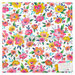 Paige Evans - Blooming Wild Collection - 12 x 12 Specialty Paper - Acetate with Holographic Foil