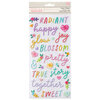 Paige Evans - Blooming Wild Collection - Thickers - Phrases - Radiant