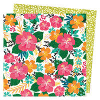 Vicki Boutin - Where To Next Collection - 12 x 12 Double Sided Paper - Tropical Garden