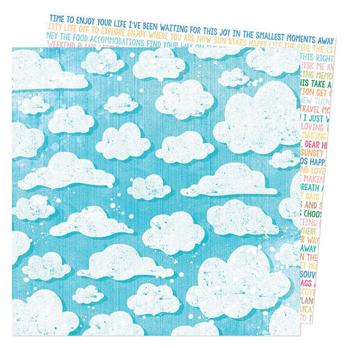 Vicki Boutin - Where To Next Collection - 12 x 12 Double Sided Paper - Window Seat