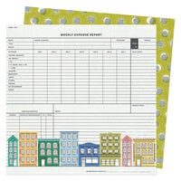 Vicki Boutin - Where To Next Collection - 12 x 12 Double Sided Paper - City Street