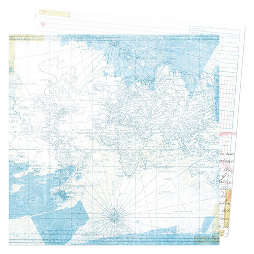 Vicki Boutin - Where To Next Collection - 12 x 12 Double Sided Paper - Passage