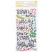 Vicki Boutin - Where To Next Collection - Thickers - Phrase - Travel Notes - Puffy
