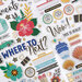 Vicki Boutin - Where To Next Collection - Thickers - Phrase - Happy Life - Chipboard