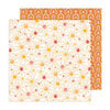 Jen Hadfield - Flower Child Collection - 12 x 12 Double Sided Paper - Lazy Daisies