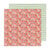 Jen Hadfield - Flower Child Collection - 12 x 12 Double Sided Paper - Mellow Melon