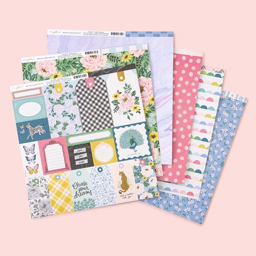 Maggie Holmes - Woodland Grove Collection - 12 x 12 Double Sided Paper - Field Notes Maggie Holmes - Woodland Grove Collection - 12 x 12 Double Sided Paper - Field Notes