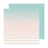 Heidi Swapp - Set Sail Collection - 12 x 12 Double Sided Paper - Sunrise Sunset
