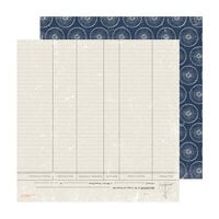 Heidi Swapp - Set Sail Collection - 12 x 12 Double Sided Paper - Manifest