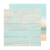 Heidi Swapp - Set Sail Collection - 12 x 12 Double Sided Paper - Wood