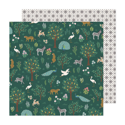 Maggie Holmes - Woodland Grove Collection - 12 x 12 Double Sided Paper - Walk In The Woods