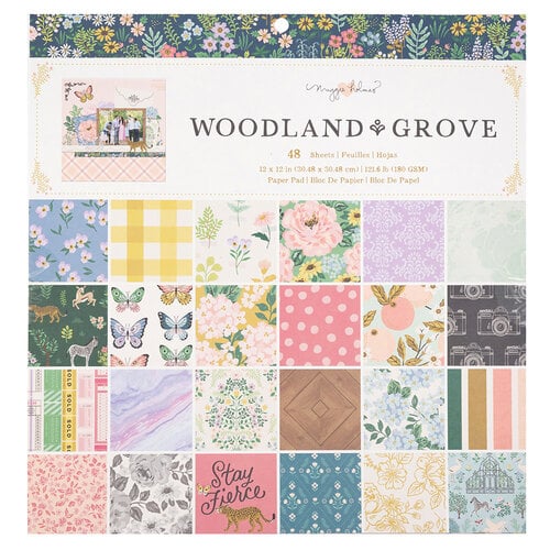 Maggie Holmes - Woodland Grove Collection - 12 x 12 Paper Pad