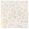 Maggie Holmes - Woodland Grove Collection - 12 x 12 Specialty Paper - Pearlescent Paper with Gold Foil Accents