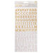 Maggie Holmes - Woodland Grove Collection - Thickers - Alpha - Shimmers with Gold Foil Accents
