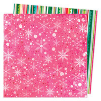 Vicki Boutin - Peppermint Kisses Collection - Christmas - 12 x 12 Double Sided Paper - Sweet Holiday Wishes
