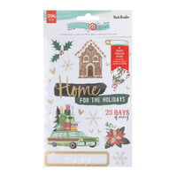 Vicki Boutin - Peppermint Kisses Collection - Christmas - Sticker Book with Gold Foil Accents