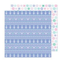 Paige Evans - Sugarplum Wishes Collection - 12 x 12 Double Sided Paper - Paper 9