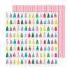 Paige Evans - Sugarplum Wishes Collection - 12 x 12 Double Sided Paper - Paper 11