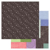Crate Paper - Moonlight Magic Collection - 12 x 12 Double Sided Paper - Moon and Stars
