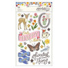 Crate Paper - Moonlight Magic Collection - Sticker Book - Gold Foil Accents