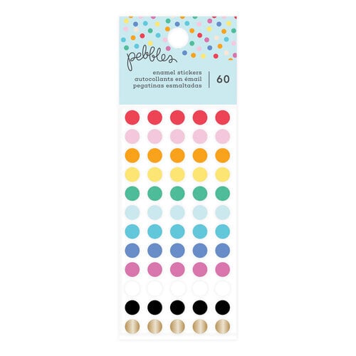 Pebbles - All The Cake Collection - Enamel Dots