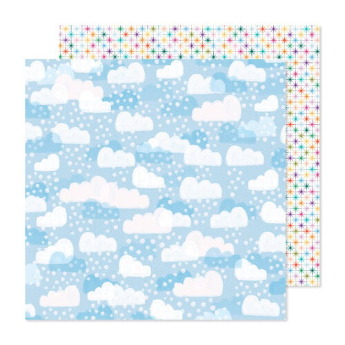 Shimelle Laine - Main Character Energy Collection - 12 x 12 Double Sided Paper - Blue Skies