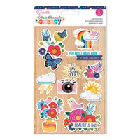 Shimelle Laine - Main Character Energy Collection - Layered Stickers with Gold Foil Accents