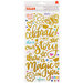 Shimelle Laine - Main Character Energy Collection - Thickers - Phrase - Gold Glitter