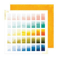 Vicki Boutin - Discover And Create Collection - 12 x 12 Double Sided Paper - Swatches