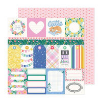 Bea Valint - Poppy and Pear Collection - 12 x 12 Double Sided Paper - Cutie