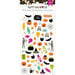 American Crafts - Happy Halloween Collection - Puffy Stickers - Icons