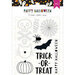 American Crafts - Happy Halloween Collection - Clear Acrylic Stamps