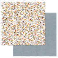 American Crafts - Farmstead Harvest Collection - 12 x 12 Double Sided Paper - Tiny Confetti