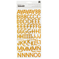 American Crafts Thickers Foil Stickers 2/Pkg Hardcover - Gold
