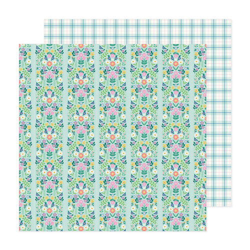 Bea Valint - Poppy and Pear Collection - 12 x 12 Double Sided Paper - Elegance