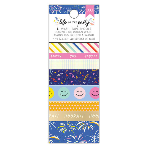 American Crafts - Life Of The Party Collection - Washi Tape