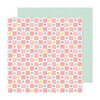 Celes Gonzalo - Rainbow Avenue Collection - 12 x 12 Double Sided Paper - Playful Peonies